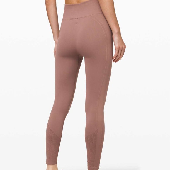lululemon athletica Pants - Lululemon Ebb to the Street Tight in Spanish Rose